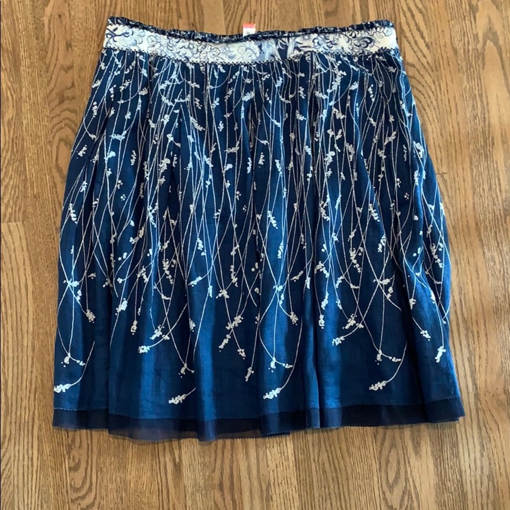 DONATED - final price  Elie Tahari linen skirt